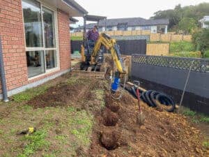 Small digger and truck hire